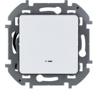 ВЫКЛЮЧАТЕЛЬ ОДНОКЛАВИШНЫЙ С ПОДСВЕТКОЙ LEGRAND INSPIRIA 673610 БЕЛЫЙ