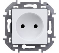 РОЗЕТКА БЕЗ ЗАЗЕМЛЕНИЯ LEGRAND INSPIRIA 673710 БЕЛЫЙ