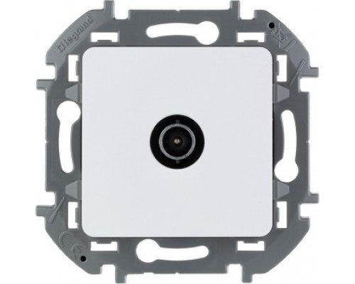 РОЗЕТКА TV ПРОХОДНАЯ 5ДБ 5-862MHZ LEGRAND INSPIRIA 673870 БЕЛЫЙ