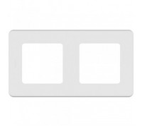 РАМКА ДВОЙНАЯ LEGRAND INSPIRIA 673940 БЕЛЫЙ