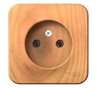 Розетка одноместная без заземления без шторок Schneider Electric Blanca BLNRA000115, ИЗОЛ.ПЛ., Ясень