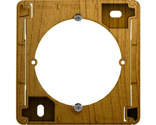 Коробка для наружного монтажа (подъемная коробка) Schneider Electric Glossa, GSL000500, Дуб