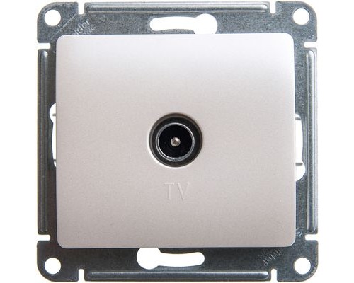 TV розетка оконечная 1DB  Schneider Electric Glossa, GSL000691, Перламутр