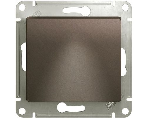 Вывод кабеля Schneider Electric Glossa, GSL000899, Шоколад