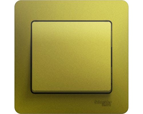 Выключатель 1-клавишный в сборе Schneider Electric Glossa, GSL001012,  Фисташковый