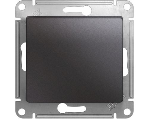 Выключатель с самовозвратом Schneider Electric Glossa, GSL001315, Графит