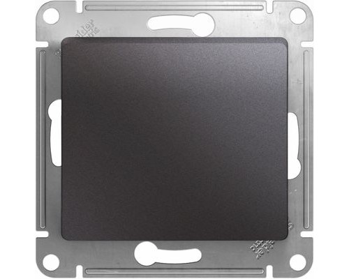 1-клавишный перекрестный выключатель (переключатель)  Schneider Electric Glossa, GSL001371, Графит