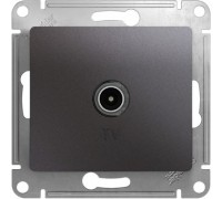 TV антенна коннектор Schneider Electric Glossa, GSL001393, Графит