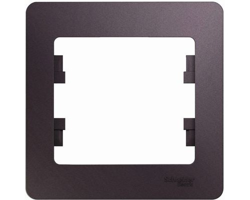 Рамка одноместная Schneider Electric Glossa, GSL001401, Сиреневый туман
