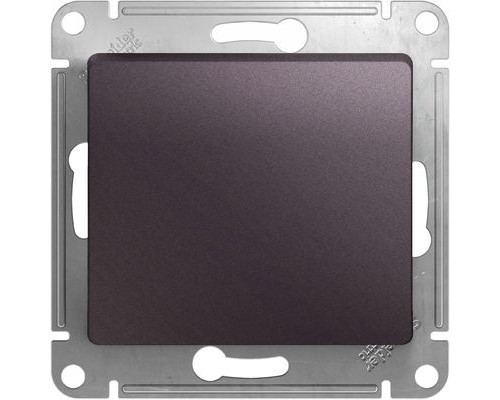 Выключатель 1-клавишный Schneider Electric Glossa, GSL001411, Сиреневый туман