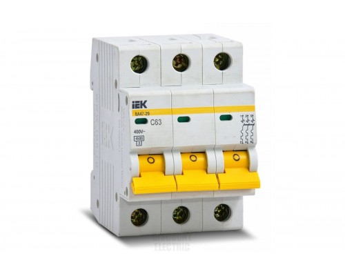 Авт. выкл.ВА47-29 3Р6А 4,5кА х-ка С ИЭК