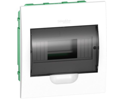 Schneider Easy9 корпус встроенный с прозрачной дверью 1ряд /8 модулей