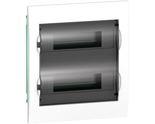 Schneider Easy9 корпус встроенный с прозрачной дверью 2 ряда/24 модуля