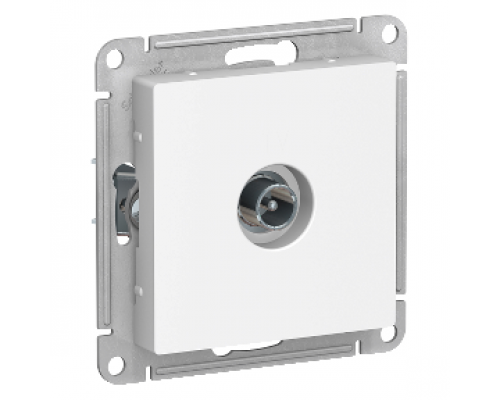 TV розетка оконечная 1DB Schneider Electric AtlasDesign ATN000191, Белый
