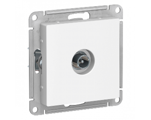 TV розетка проходная 4DB Schneider Electric AtlasDesign ATN000192, Белый 
