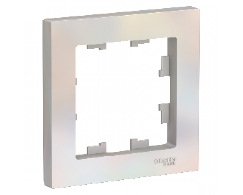 Рамка одноместная Schneider Electric AtlasDesign ATN000401, ЖЕМЧУГ