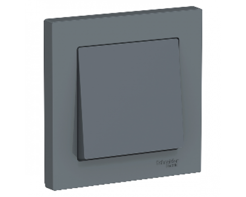 Выключатель 1-клавишный в сборе Schneider Electric AtlasDesign ATN000712, Грифель