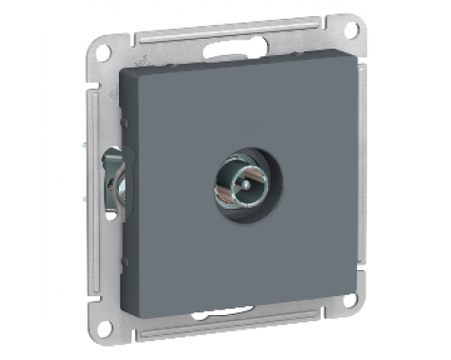 TV розетка проходная 4DB Schneider Electric AtlasDesign ATN000792, Грифель