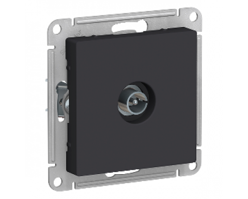 TV антенна коннектор Schneider Electric AtlasDesign ATN001093, Карбон