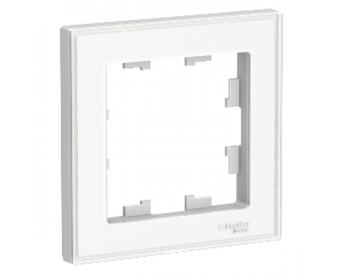 Рамка одноместная Schneider Electric AtlasDesign Art ATN200101, Белый