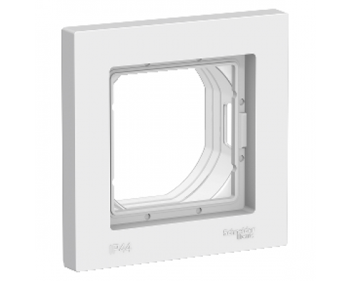 Рамка одноместная AQUA Schneider Electric AtlasDesign ATN440101, Белый