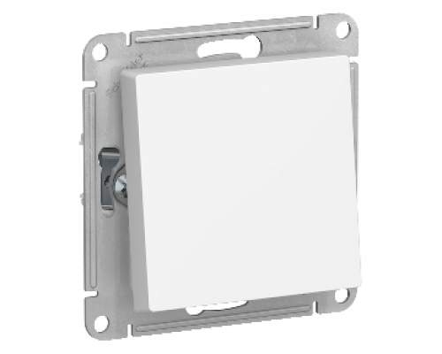 1-клавишный проходной выключатель Schneider Electric AtlasDesign Aqua ATN440161, Белый