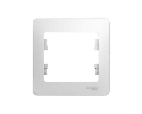 Рамка одноместная Schneider Electric Glossa, GSL000101, Белый