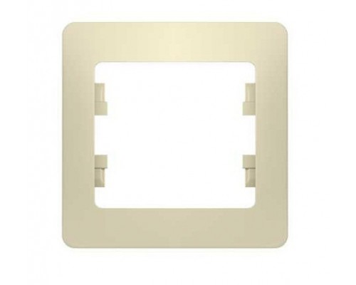 Рамка одноместная Schneider Electric Glossa, GSL000201, Бежевый