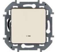 Выключатель одноклавишный с подсветкой Legrand Inspiria 673611 слоновая кость