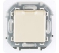 Розетка с крышкой и шторками IP44 Legrand Inspiria 673741 слоновая кость