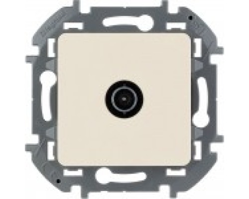 Розетка TV проходная 5дБ 5-862MHz Legrand Inspiria 673871 слоновая кость