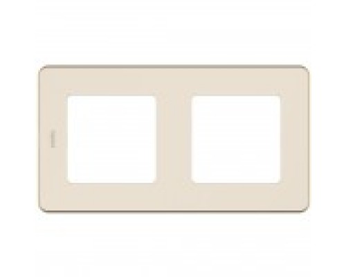 Рамка двойная Legrand Inspiria 673941 слоновая кость