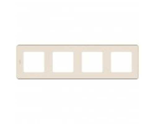 Рамка четверка Legrand Inspiria 673961 слоновая кость