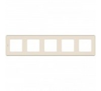 Рамка пятерная Legrand Inspiria 673971 слоновая кость
