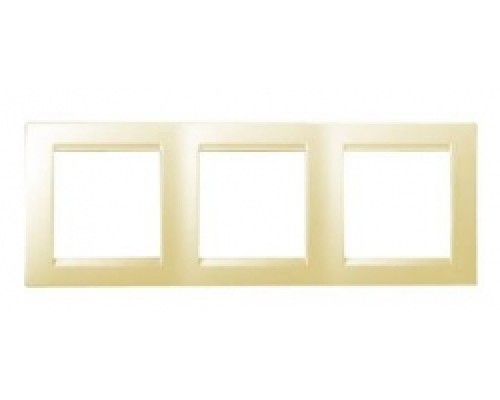 РАМКА ТРОЙНАЯ SIMON 1590630-031 СЛОНОВАЯ КОСТЬ
