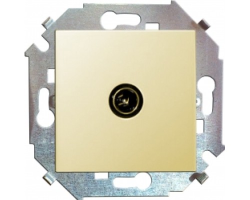 РОЗЕТКА TV ДЛЯ ТЕЛЕВИЗОРА SIMON 1591475-031 СЛ.КОСТЬ