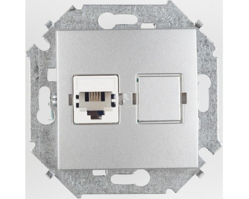 РОЗЕТКА ДЛЯ ТЕЛЕФОНА RJ-11, SIMON 1591480-030 БЕЛЫЙ