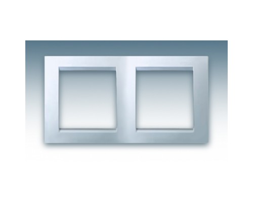 РАМКА ДВОЙНАЯ SIMON 1590620-030 БЕЛЫЙ
