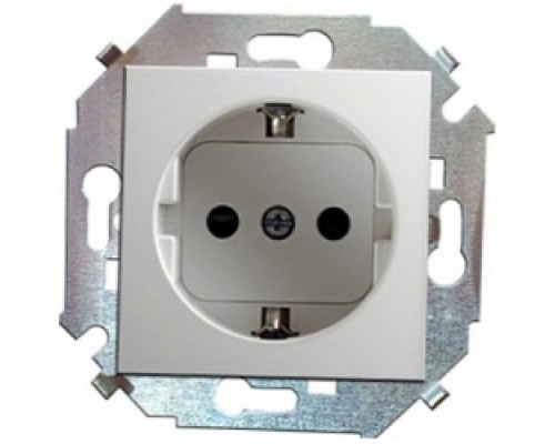 РОЗЕТКА 2Р БЕЗ ЗАЗЕМЛЕНИЯ SIMON БЕЛЫЙ