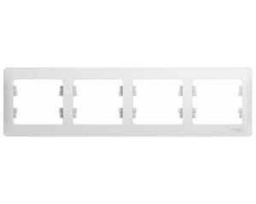 Рамка 4-я Schneider Electric Glossa.