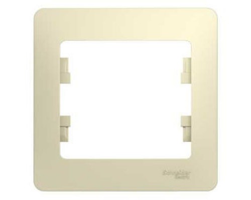 Рамка 1-я Schneider Electric Glossa.
