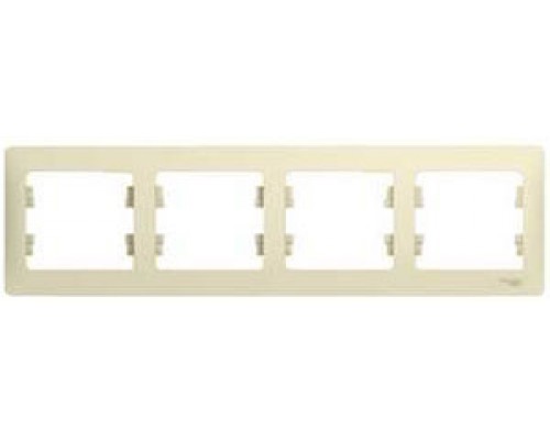 Рамка 4-я Schneider Electric Glossa.