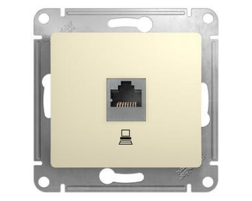 Розетка компьютерная Schneider Electric Glossa.