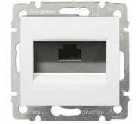 Розетка информационная 1хRJ-45 UTP CAT5E Legrand Valena 