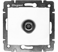 Розетка TV простая Legrand Valena белый